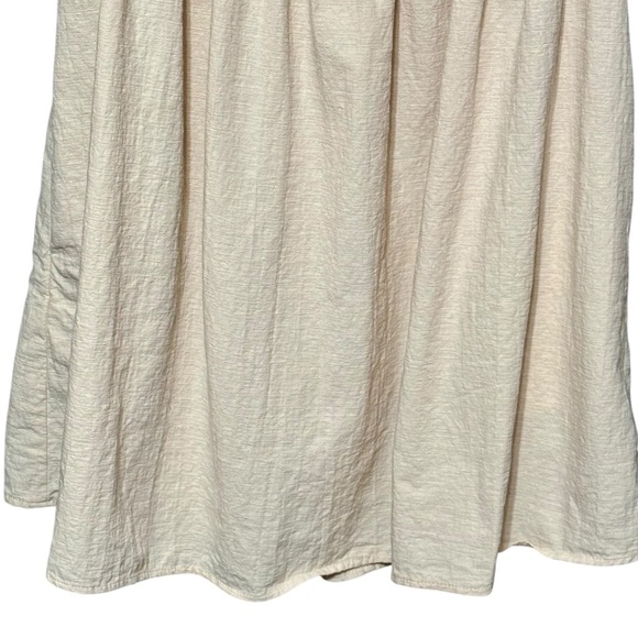 Jaquie The Label Aimee Puff Sleeve Cotton Tie Back Cottagecore Babydoll Dress - Picture 4 of 12